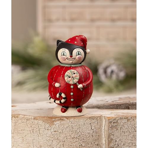 Bethany Lowe Dezzy-Purr Sweet Dreams Jar 6.75" A Johanna Parker Design JP3034