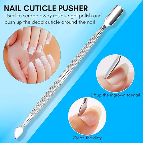 Miniatura 6 de Makartt Cortaúñas de los pies, cortaúñas profesional para uñas gruesas de los pies, juego de cortaúñas 5 en 1, súper afilado, kit de eliminación de