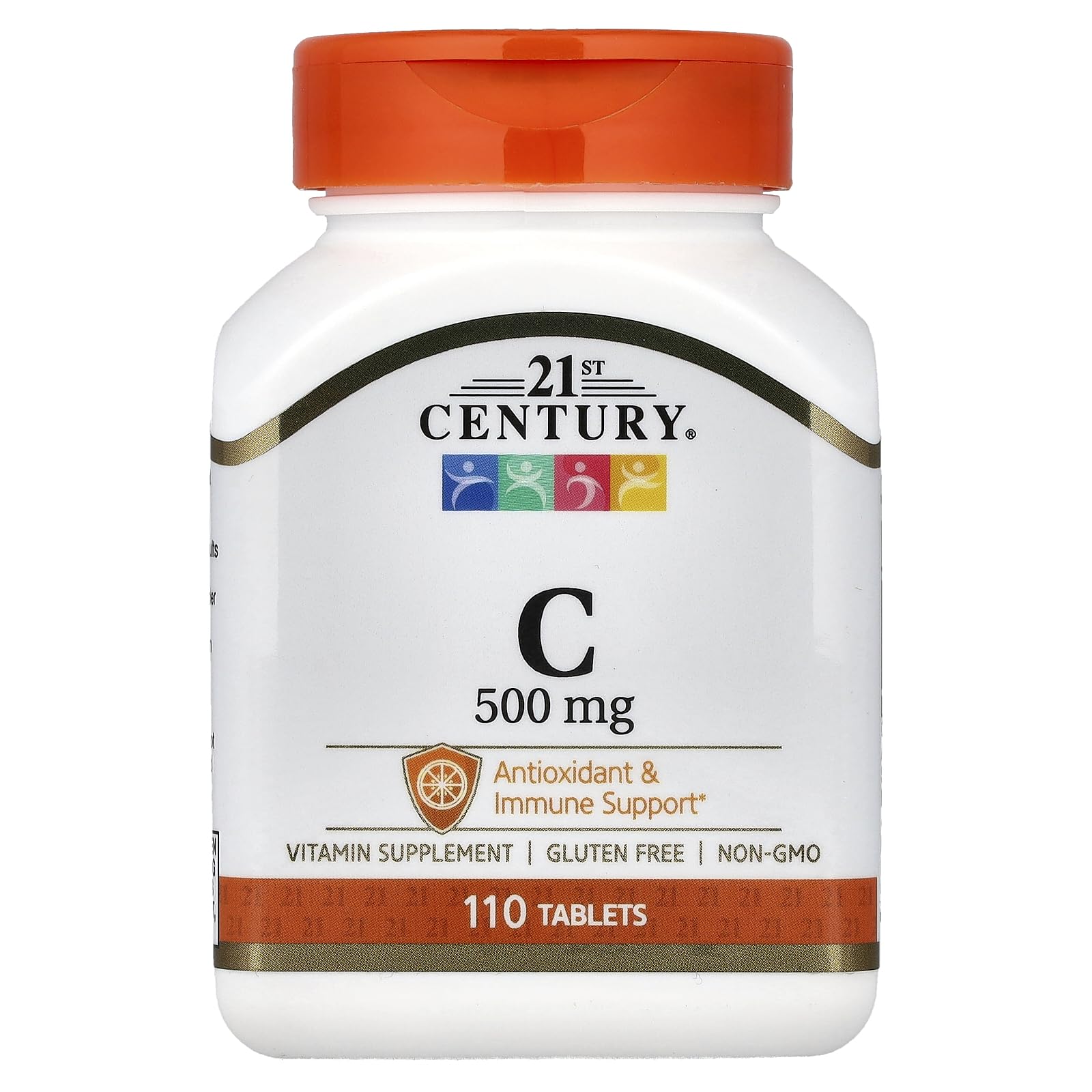 21st Century C 500 Mg Tablets, 110 Count