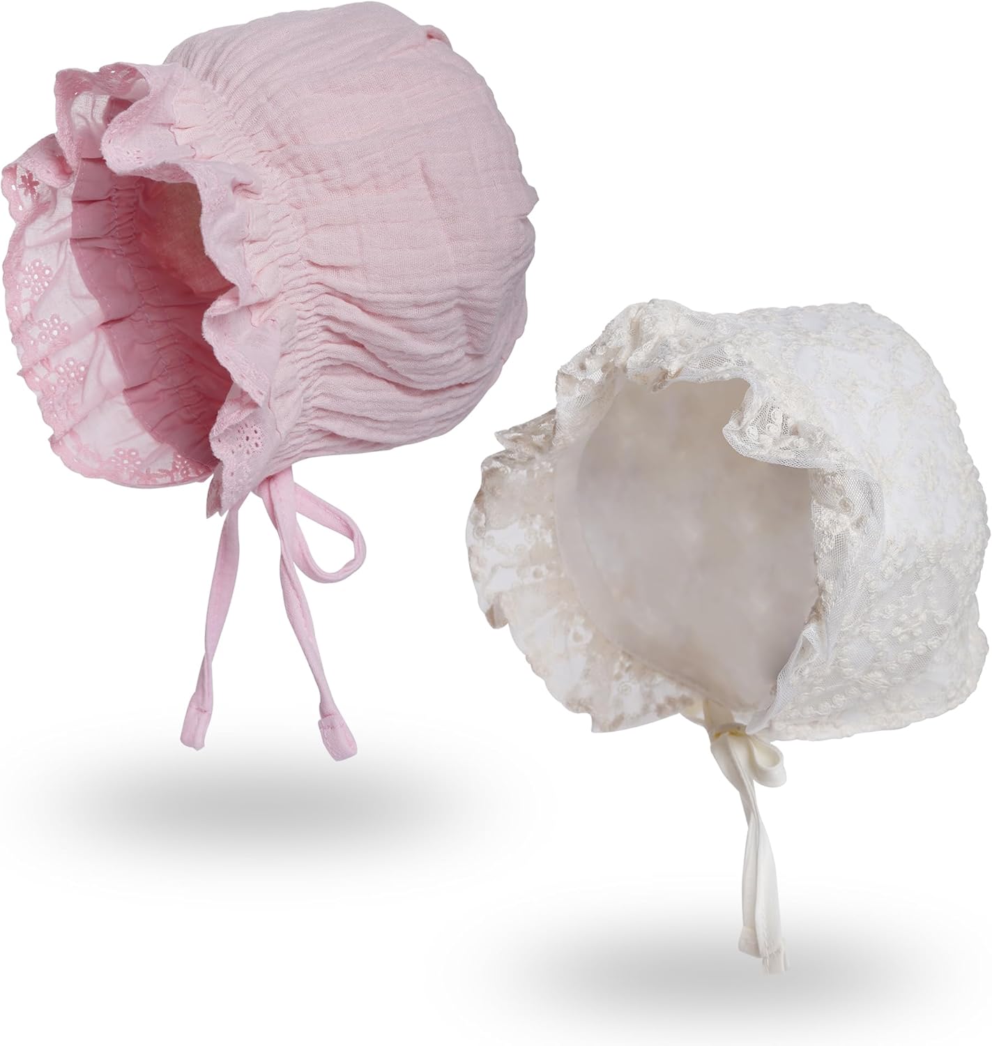 Baby Girls Toddlers Eyelet Breathable Cotton Adjustable