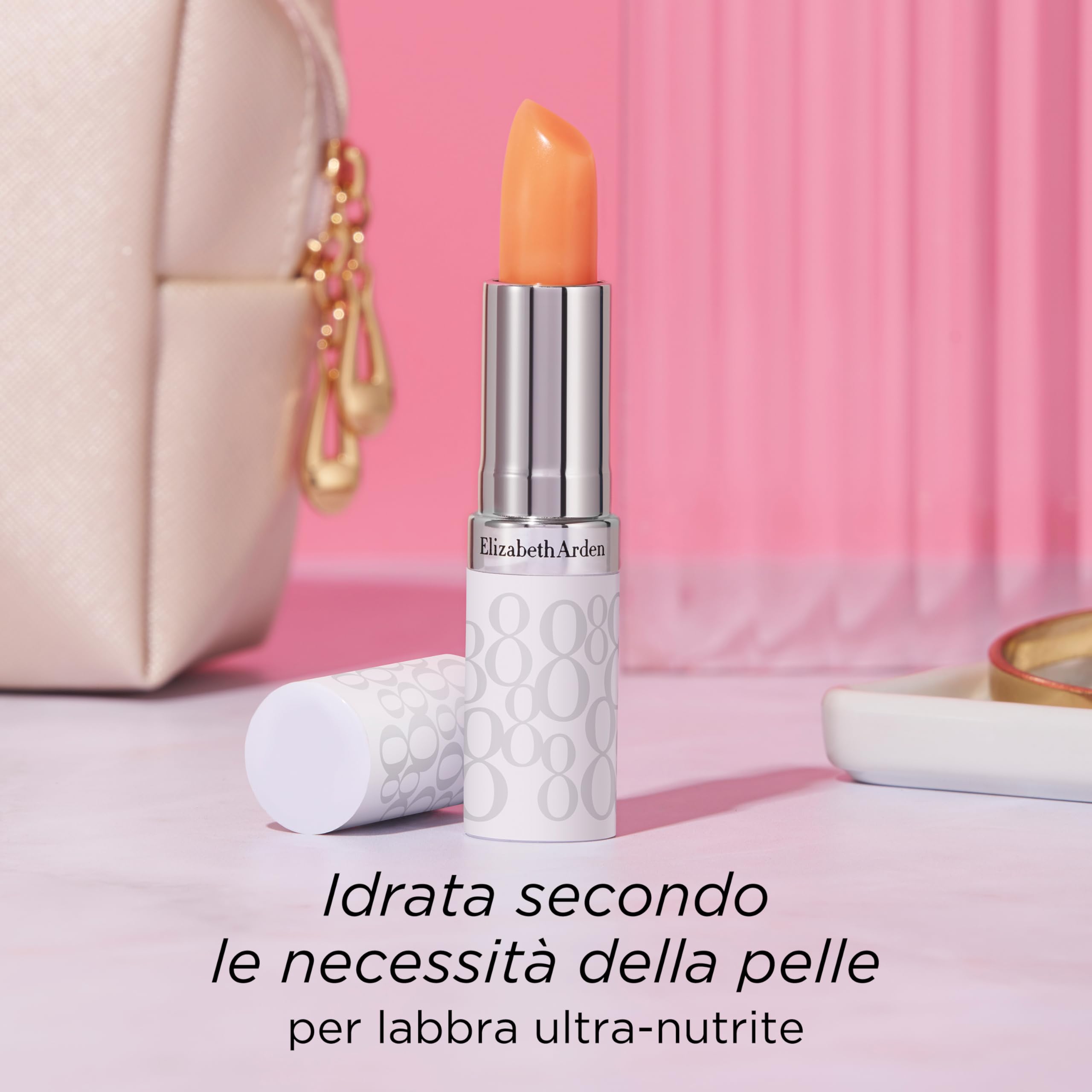 Elizabeth Arden Stick Protettivo Labbra, Neutro - 3.7 g & Eight Hour Lip Repair Balm Balsamo Labbra - 10 gr (11.6 ml)