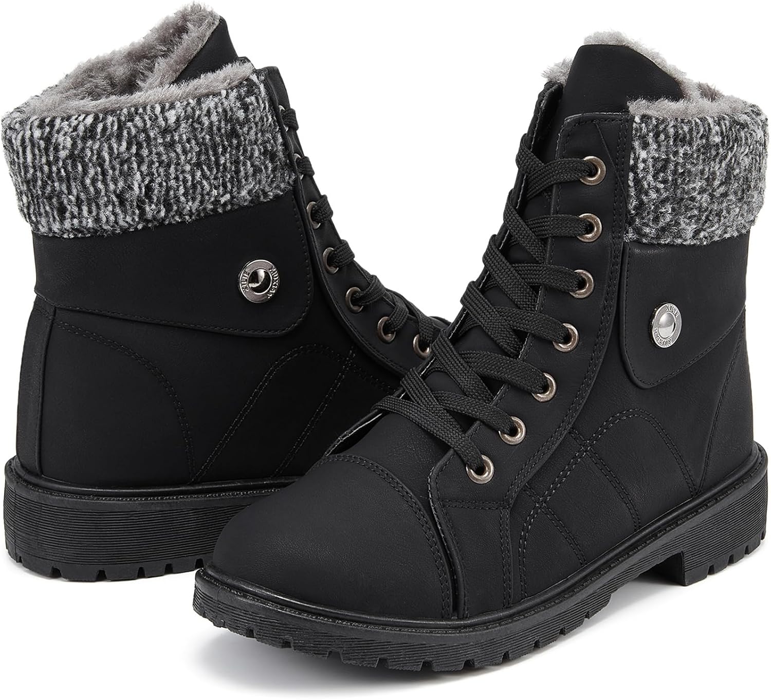 yageyan Womens Winter Boots - Waterproof Warm Fur Lined
