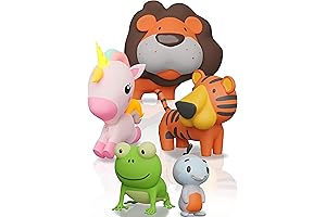 Mold-Free Animal Bath Toys for Toddlers 1-3