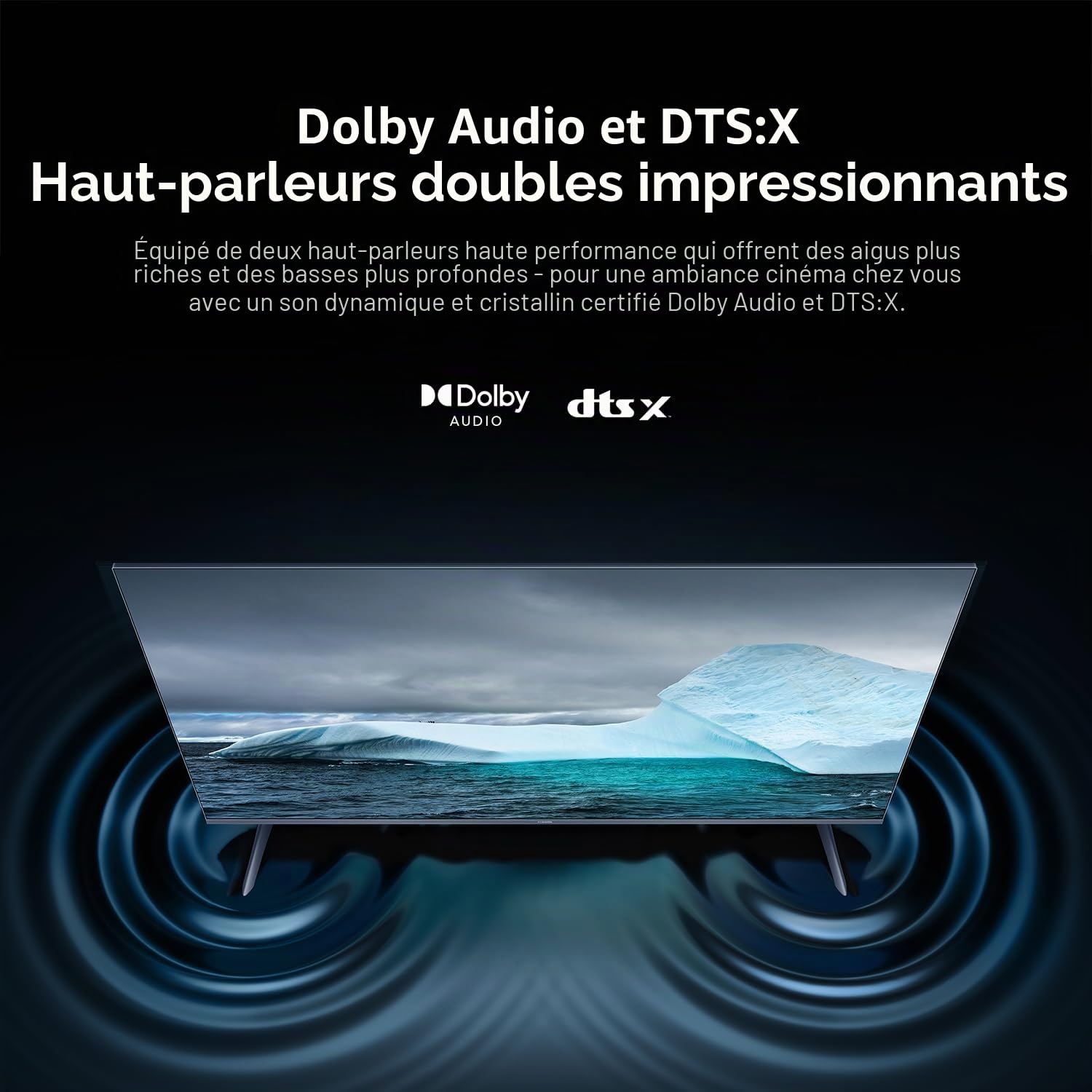 XIAOMI TV A Pro 50 127 cm 50 Pouces 4K UHD QLED Smart TV Google TV HDR10 Game Boost 120Hz MEMC 2Go+8Go
