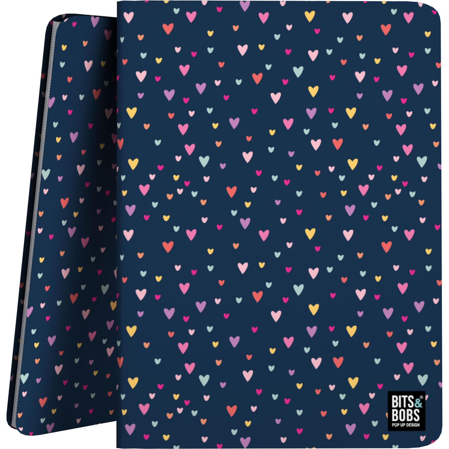 Grafoplas Bits&Bobs Hearts Plastic Sleeves 30 Clear Polypropylene Sleeves A4 Flexible and Waterproof Cover Perfect for Archiving School and Office Supplies