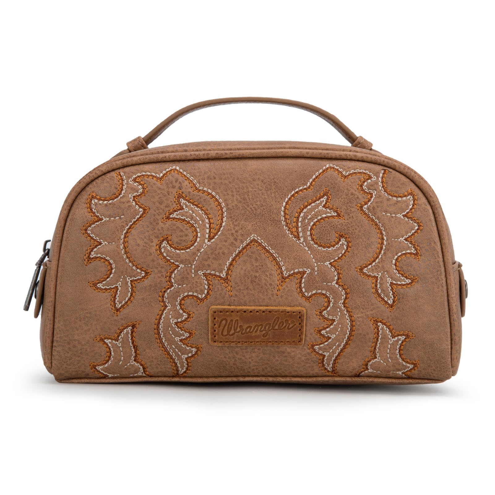 Wrangler PU Leather Makeup and Toiletry Bag