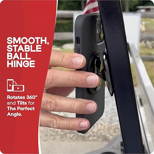 Miniatura 3 de Soporte magnético para teléfono para carrito de golf, soporte de teléfono compatible con MagSafe para soporte de techo de carrito de golf, se fija a