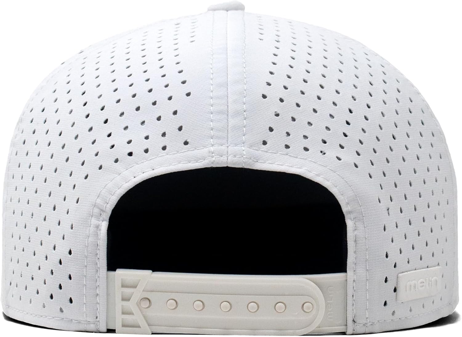 melin A-Game Icon Hydro, White, Performance Snapback Hat, Water-Resistant Baseball Cap for Men & Women, Small - Image 6
