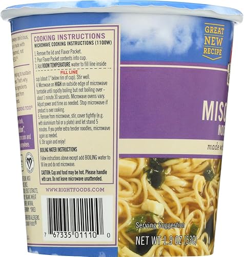 Miniatura 3 de Dr. McDougall's Ramen Soup Vegan Miso -- 1.9 oz - 2 piezas