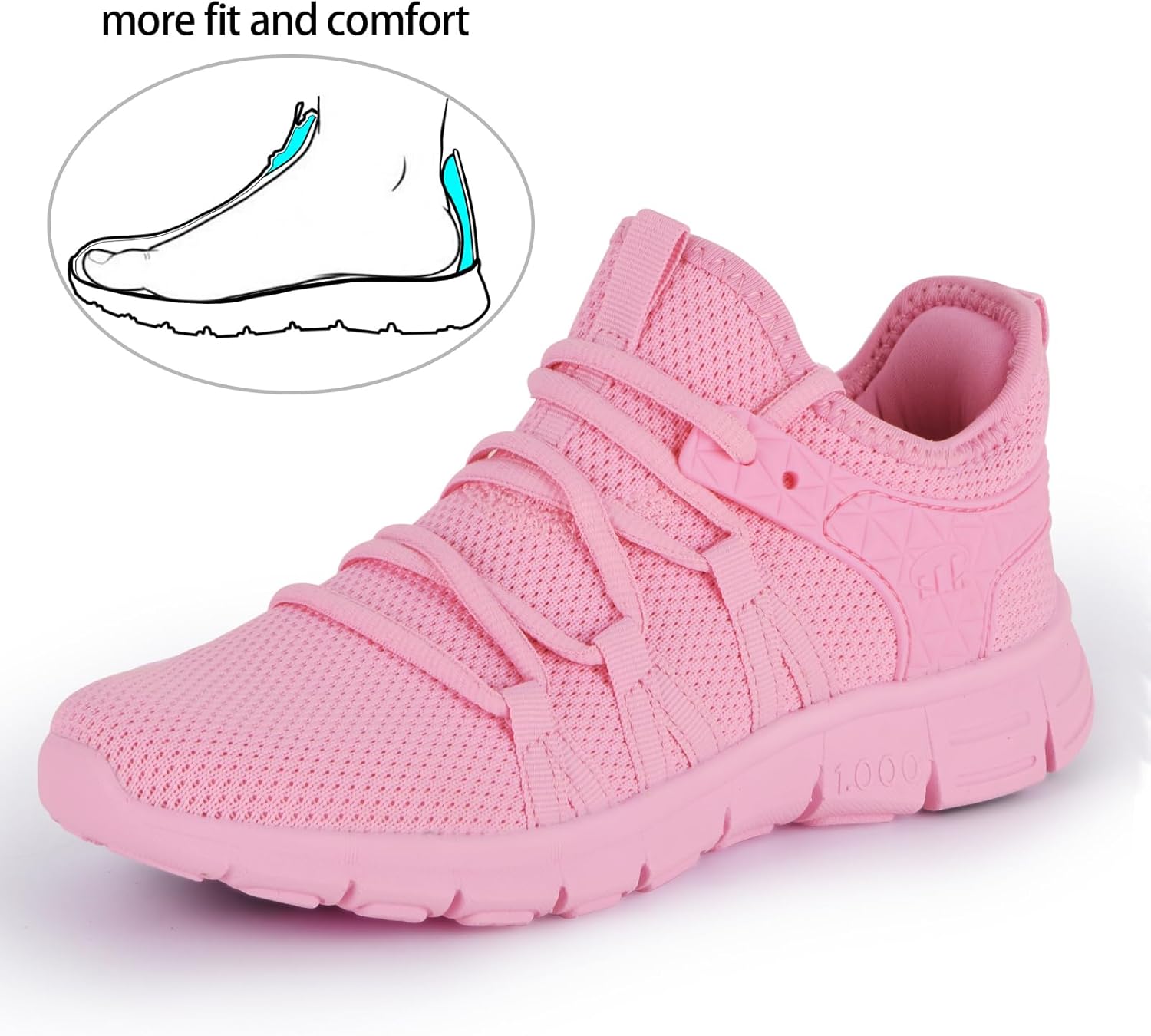 INZCOU Running Shoes Lightweight Tennis Non Slip Gym Workout Shoes... - Picture 172 of 190