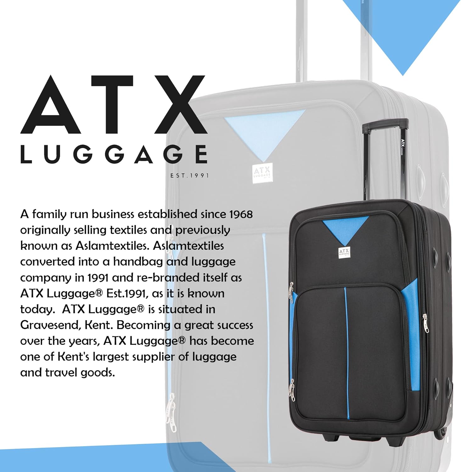 Buy ATX Luggage Extra Large Suitcase Expandable Durable Lightweight