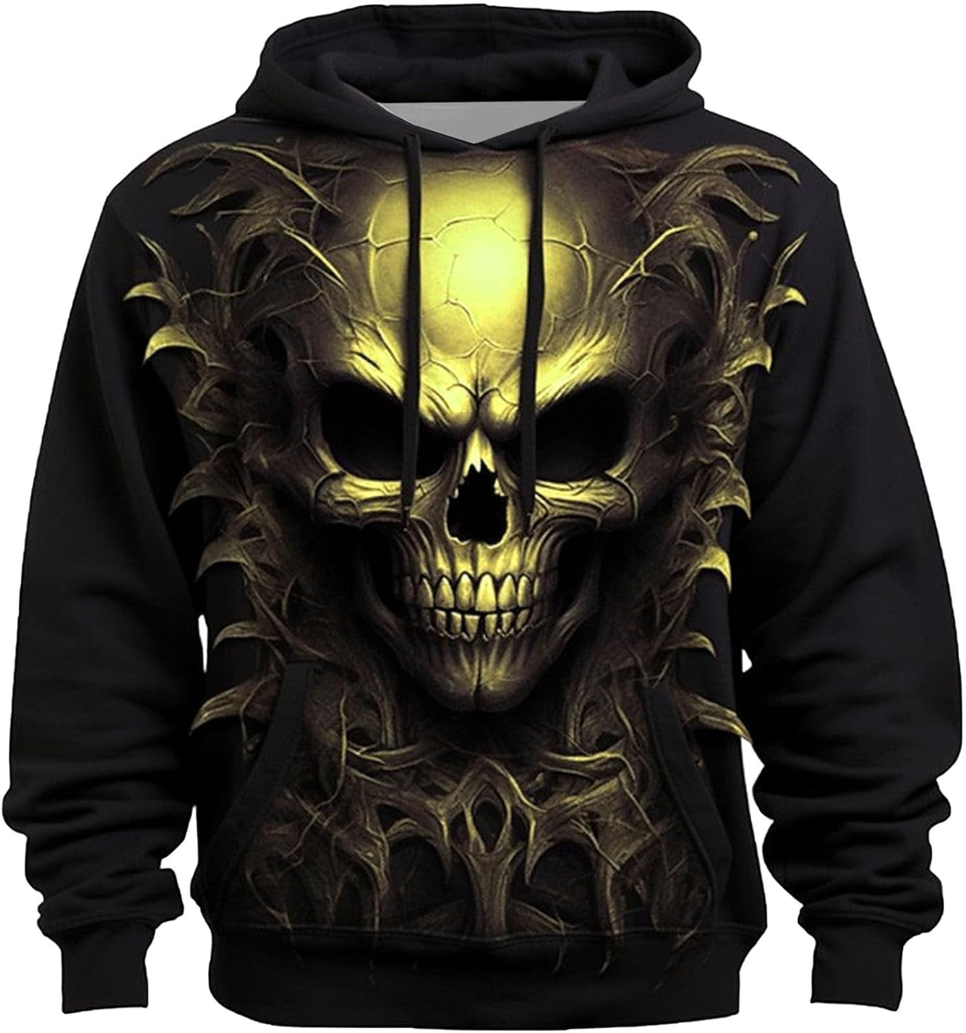 Sudadera Con Capucha De Manga Larga Para Hombre, Prenda De Vtir