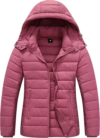 TDYPCI Women's Lightweight Waterproof Puffer Jacket