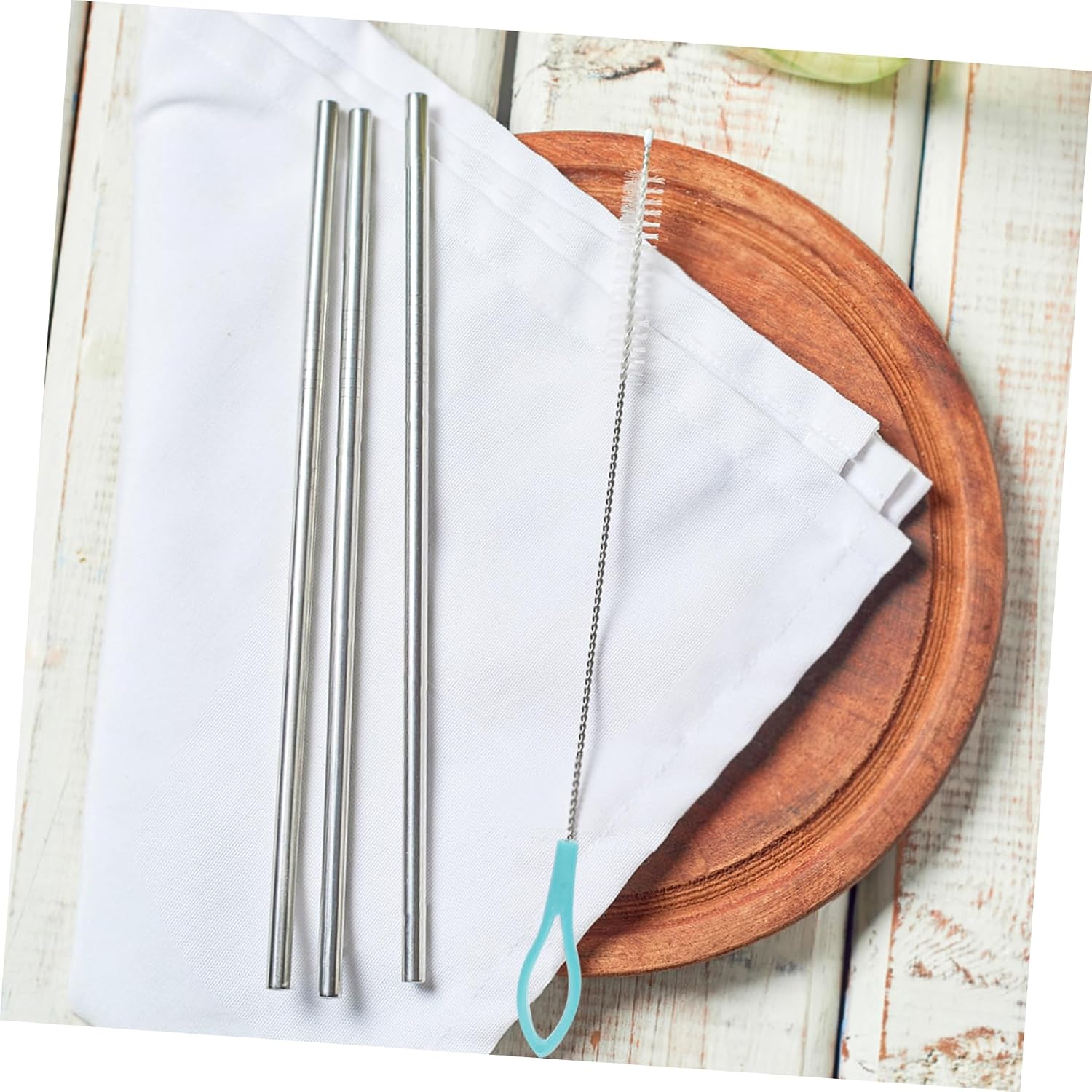 KICHOUSE 10pcs Reusable Straw Cleaning Brush Nylon Tube Brush for Tubes Straw Cleaner for Household Use Effortless Cleaning for and Beverages