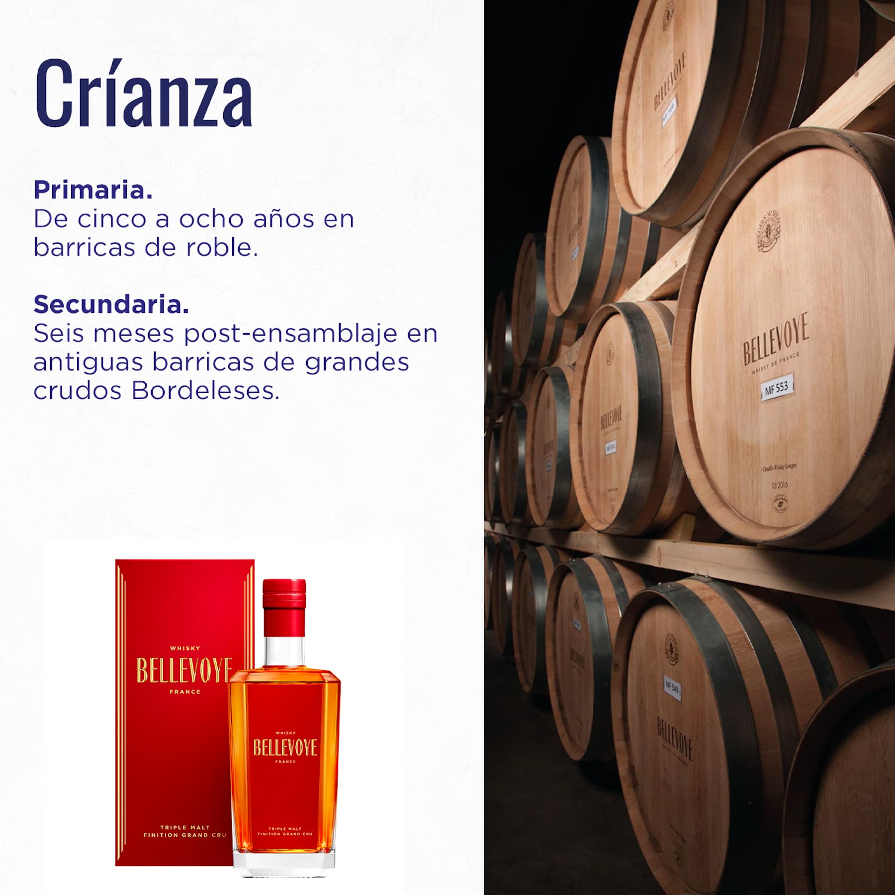 Bellevoye Whisky - 700 ml