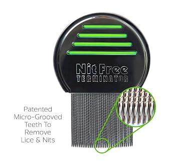 Lice Clinics of America Professional Stainless Steel Lice & Nit Comb | Effective Head Lice Treatment