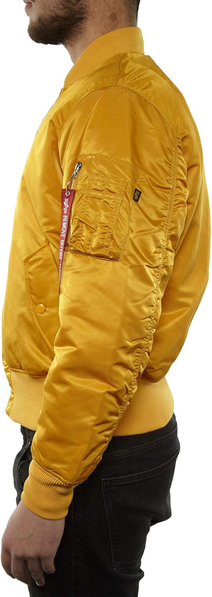 alpha industries yellow jacket