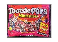 Algopix Similar Product 1 - Tootsie Pop Miniatures 200 Pops Per