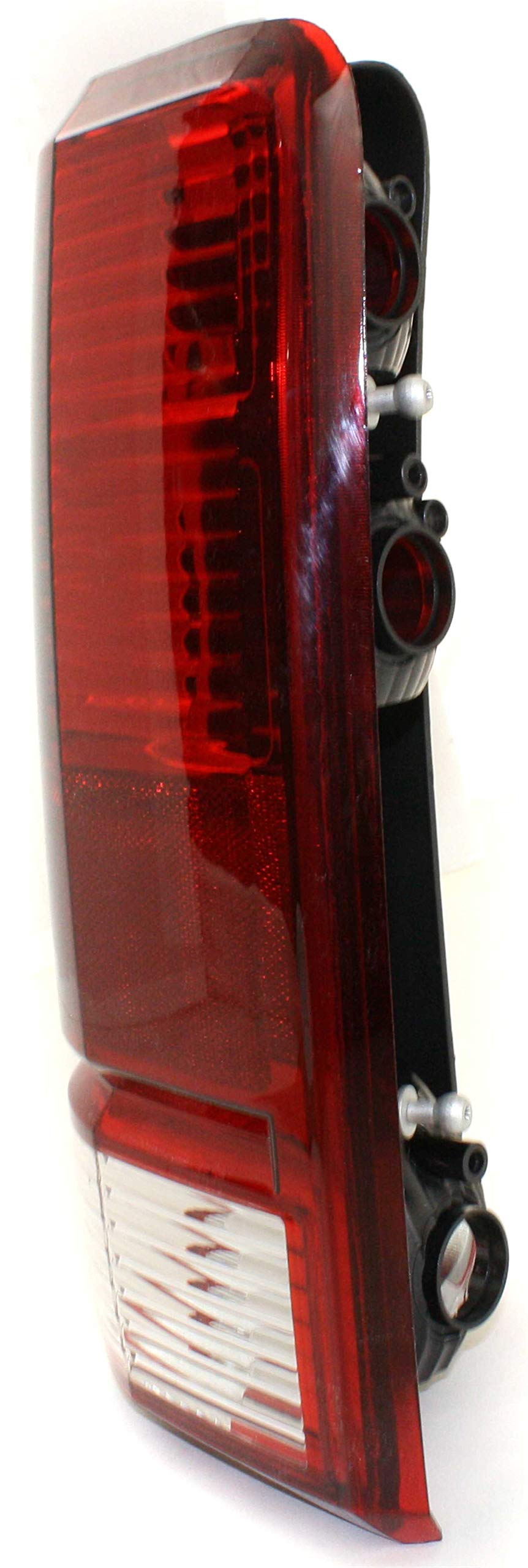 Evan-Fischer Tail Light Lens and Housing Compatible with 2007-2011 Dodge Nitro Passenger Side