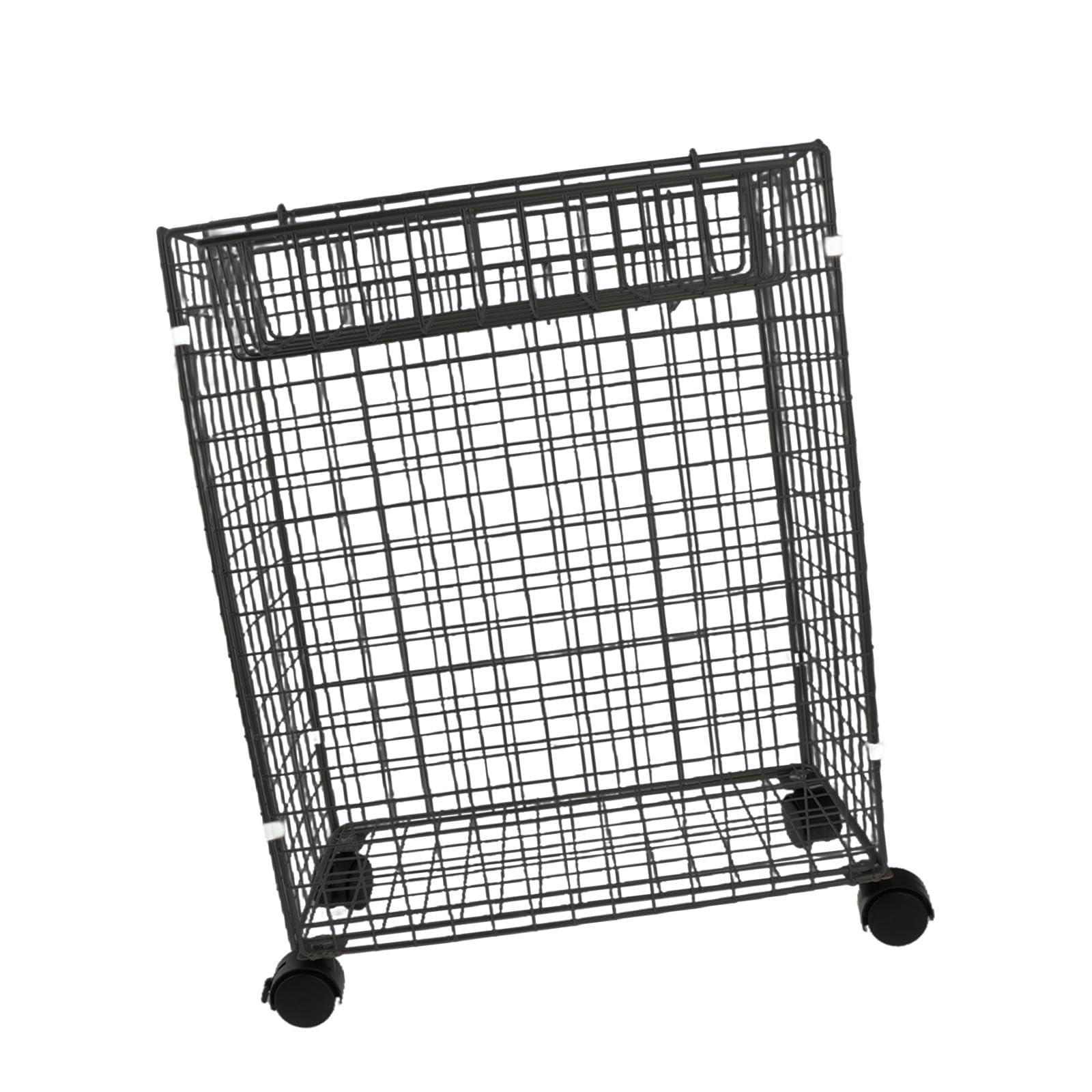 Panier à linge sale multifonction noir idéal pour le studio de sport