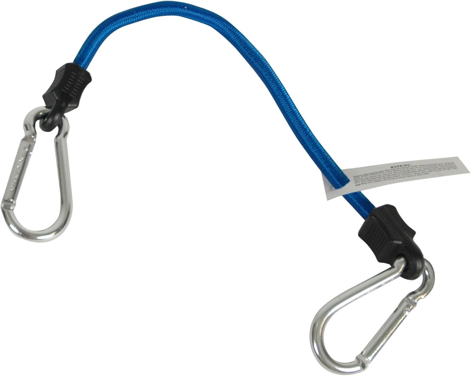 Highland (9417400) 18" Blue Carabiner Bungee Cord 1 piece