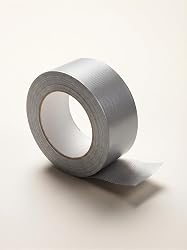 Gabcass Heavy Duty Silver Duct Tape, 1.97 Inch x 98 Feet (32.8 Yards) – Industrial Waterproof Adhesive Cloth Tape for HVAC Ductwork, Plumbing Pipe Repair, Heavy Packing & Outdoor …