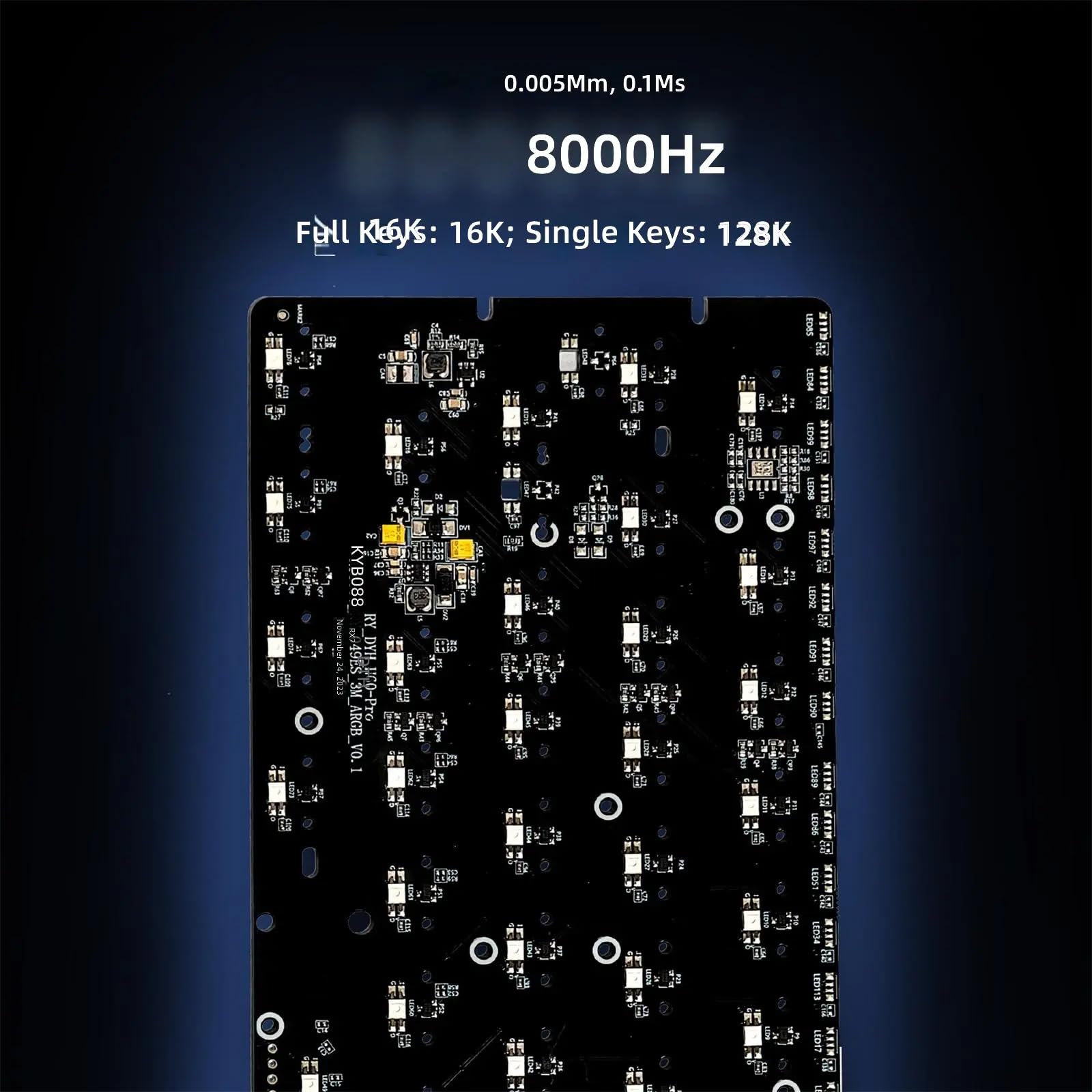 GH60 Layout PCB colore luce sotto accessori ricottura inclusi Competitive Gaming T Set tastiera meccanica