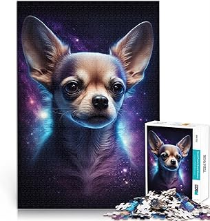 Comprar Puzzle para adultos, sombrero husky para adultos, puzle de 1000 piezas, 26 x 38 cm, puzzles de cartón para adultos, niños a partir de 14 años, tareas mentales para adultos
