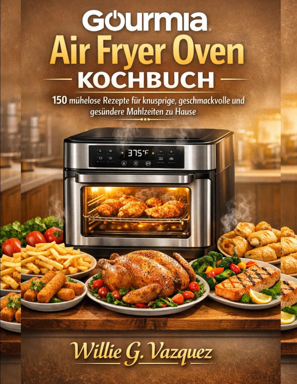 Gourmia Air Fryer Oven Kochbuch: 150 mühelose Rezepte für knusprige, geschmackvolle und gesündere Mahlzeiten zu Hause