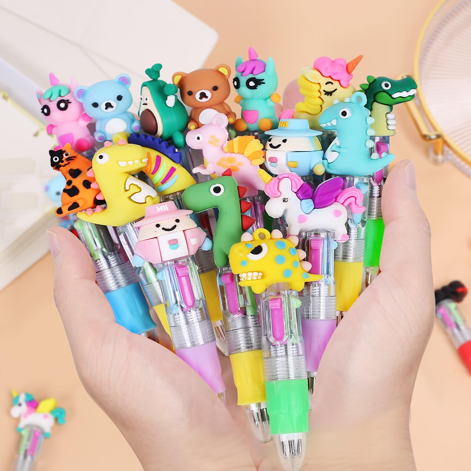 30 pezzi Penne Regalini Fine Festa Compleanno Penne Multicolore Bambini Gadget Compleanno Bambini Penne Gel Colorate Penne a Sfera (30)