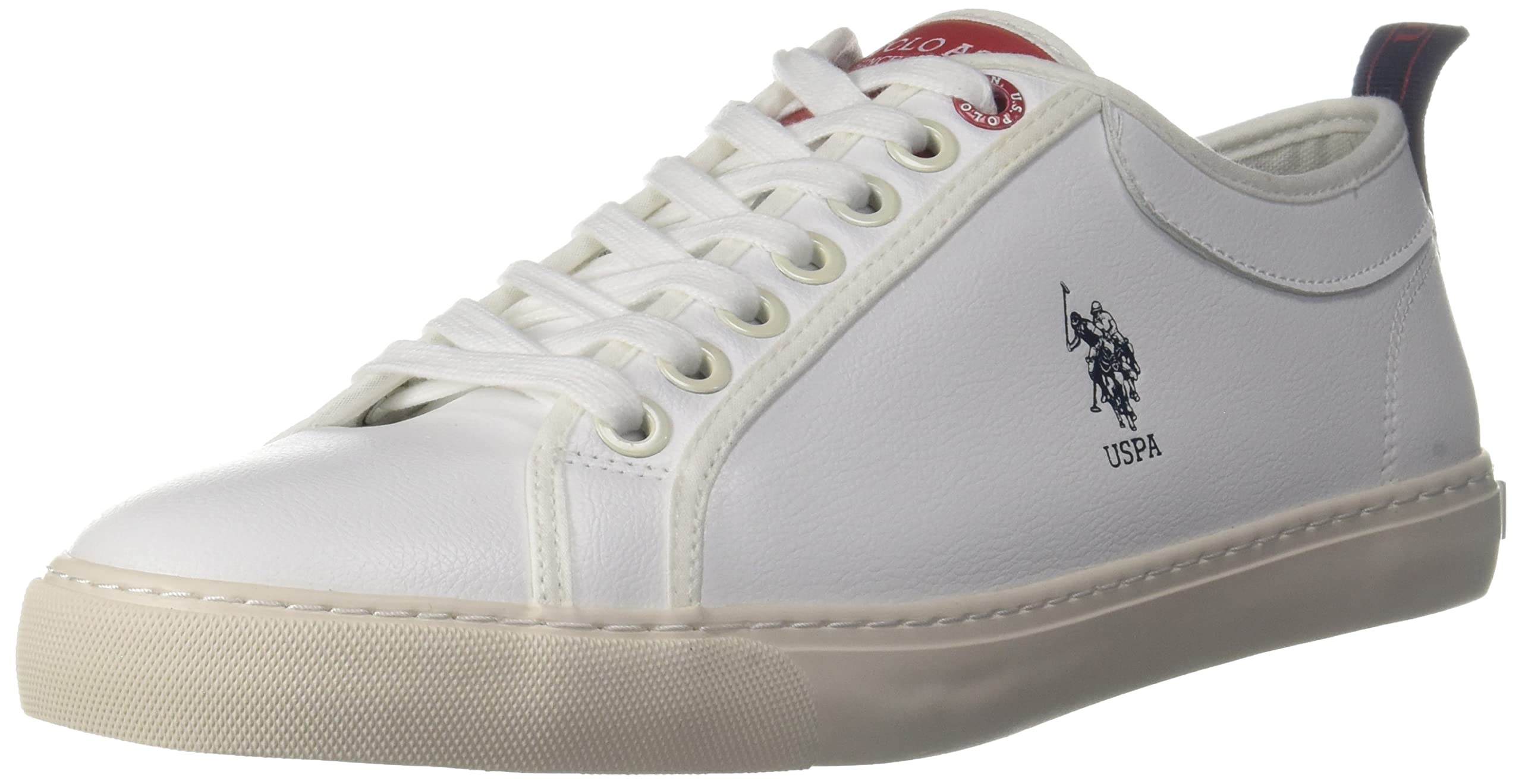 U.S. POLO ASSN. Mens TARANTIA Off White Sneaker - 8 UK (2FD21053A01) (B08VWMGB63) Amazon Price History, Amazon Price Tracker