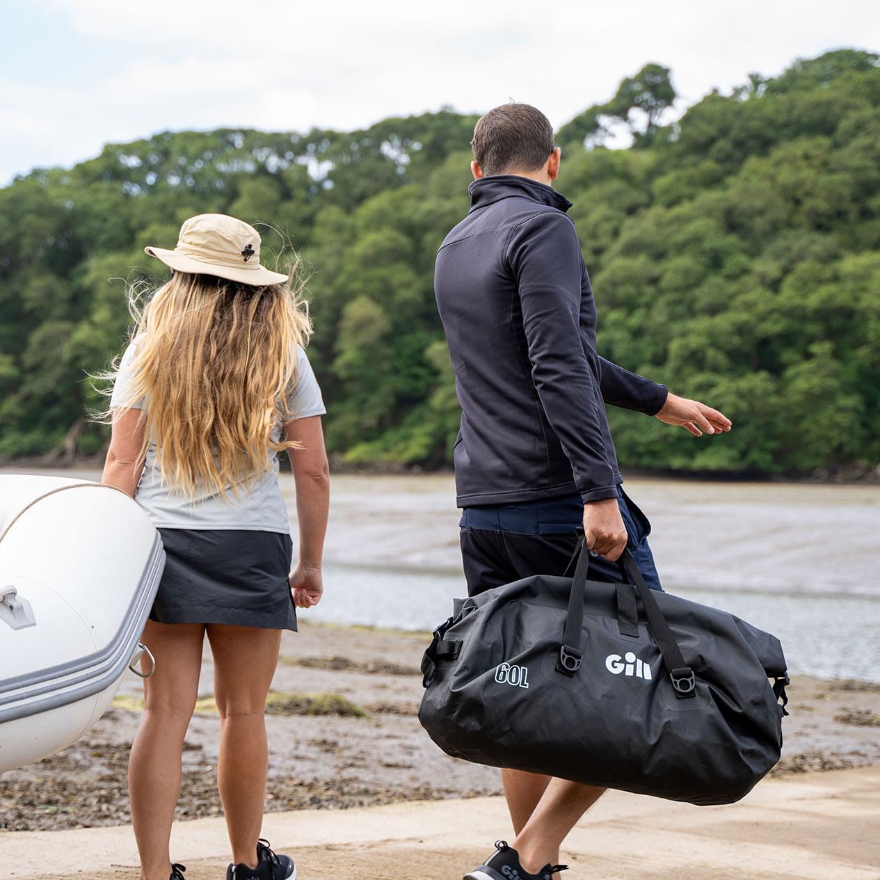 2023 Gill Voyager Duffel Dry Bag 60L - Black