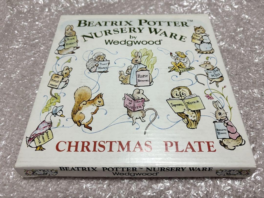 ピーターラビット☆1983-1988年Xmasプレート6枚セット Amazon.co.jp: ピーターラビット クリスマス プレート1988