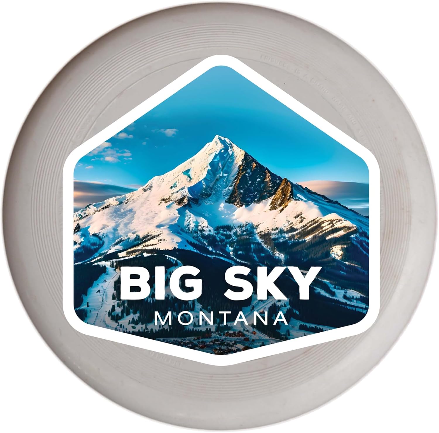 Big Sky Montana Design C Souvenir Flying Disc 4-Pack
