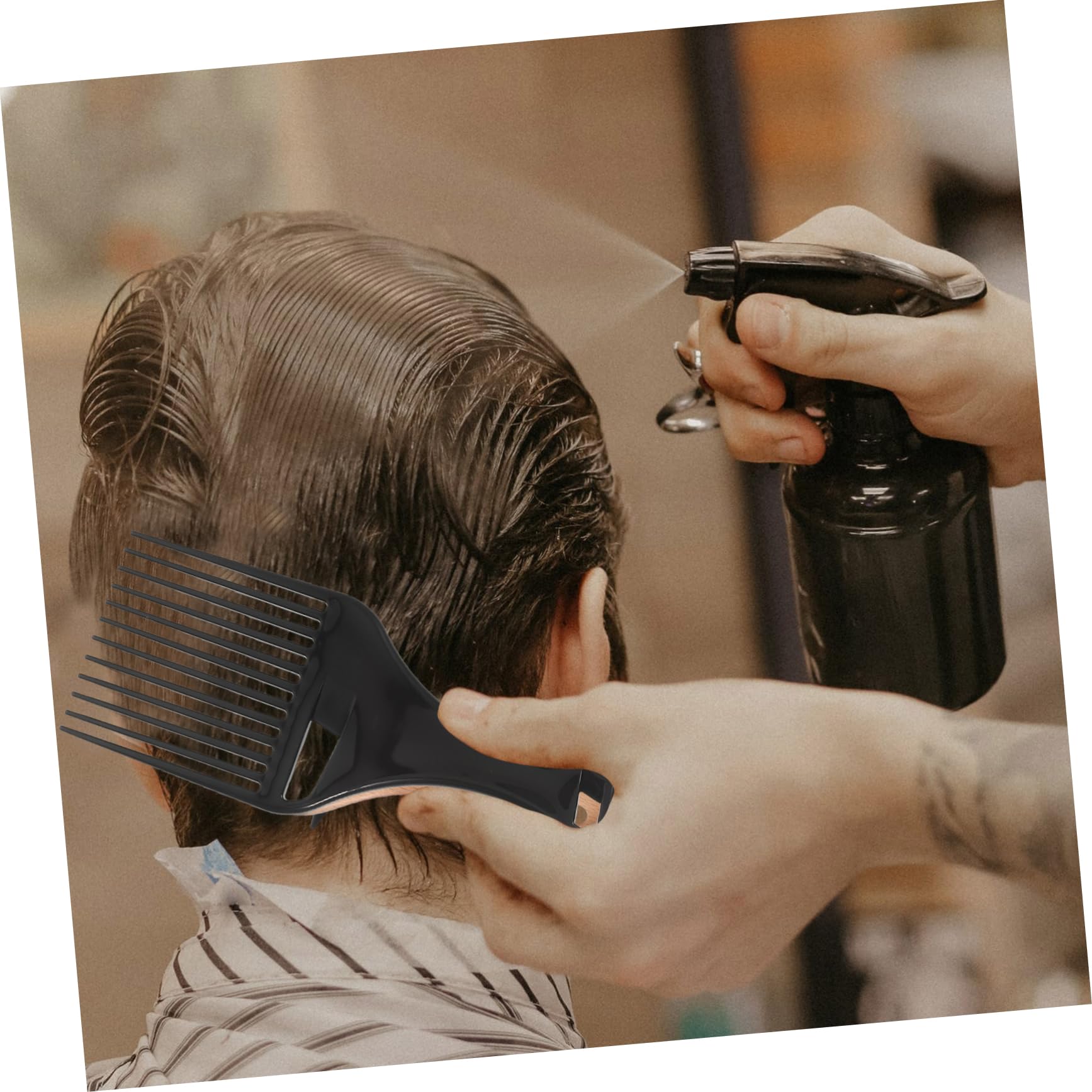 Healeved 20stücke Teiliges Haarschneidekamm Kunststoff Multifunktionale Afro-kämme Für Haarstyling Für Herren Inklusive Breiter Und Schmaler Zinken Für Frisuren Und Kopfhautmassage