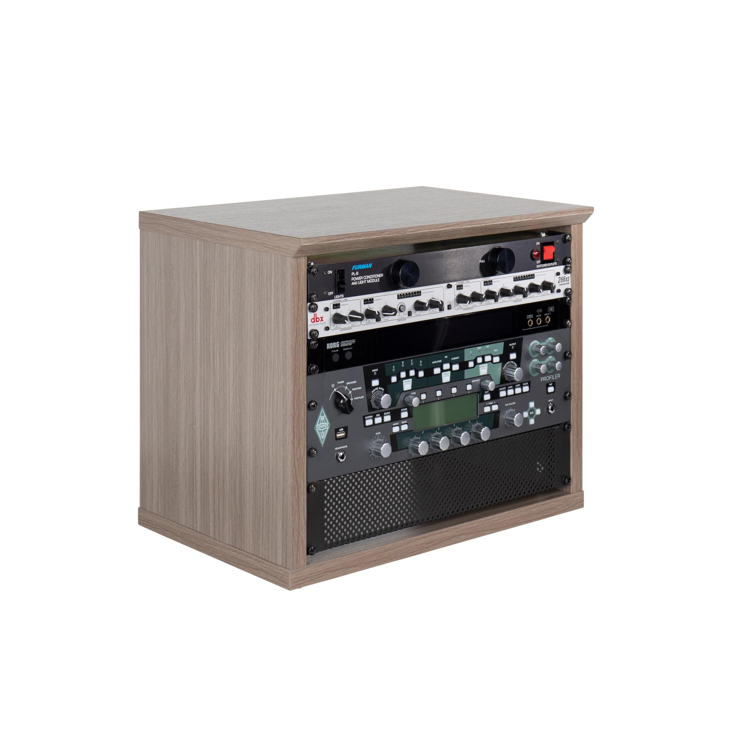Gator Frameworks GFW-​ELITERK-​8U-​GRY Elite Series Meubles de Bureau