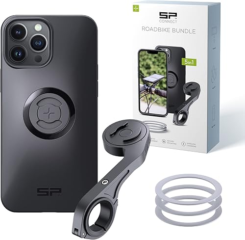 Miniatura 17 de SP CONNECT Paquete de bicicleta de carretera | SPC+ | Compatible con iPhone 14 Pro Max Negro