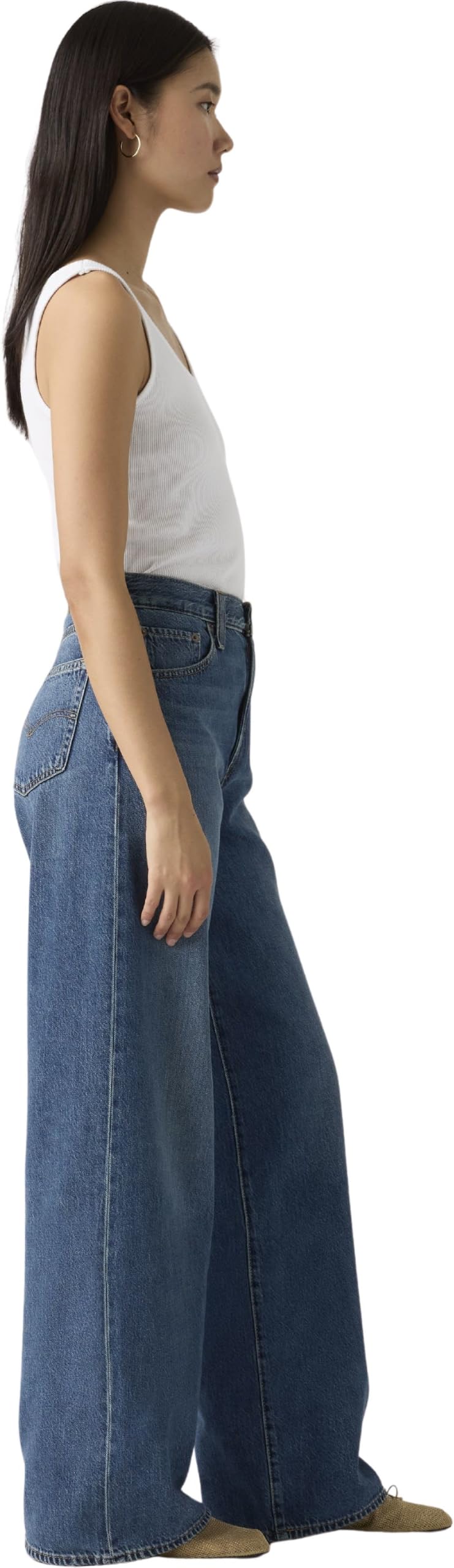Levi's Mujer Jeans Cinch Wide Leg High Rise, Relaxed Fit