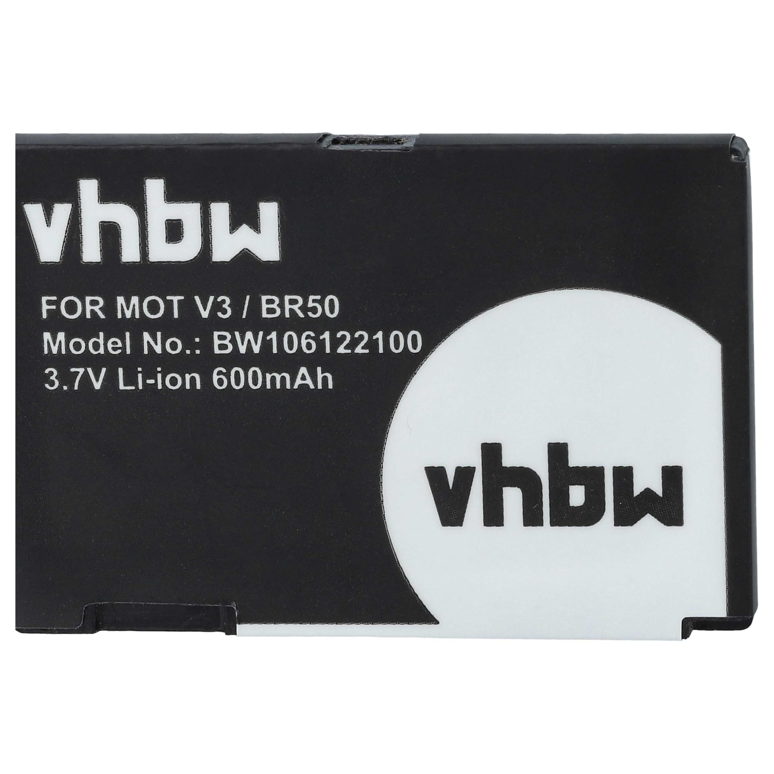 Bateria LI-ION nadaje się do MOTOROLA Razr V3 / Razr V3i / Razr V3im / Pebl U6