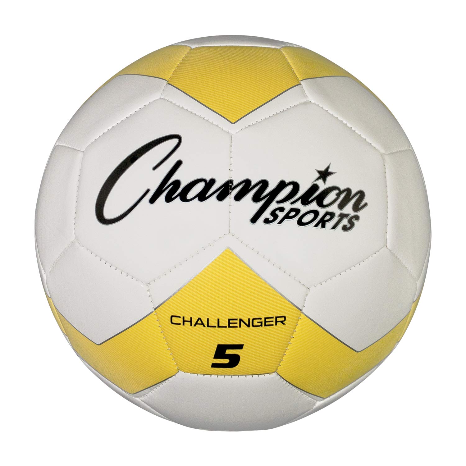 Champion Sports- Challenger Soccer Ball Balón de fútbol, Color Azul/Blanco (CH3BL-P)