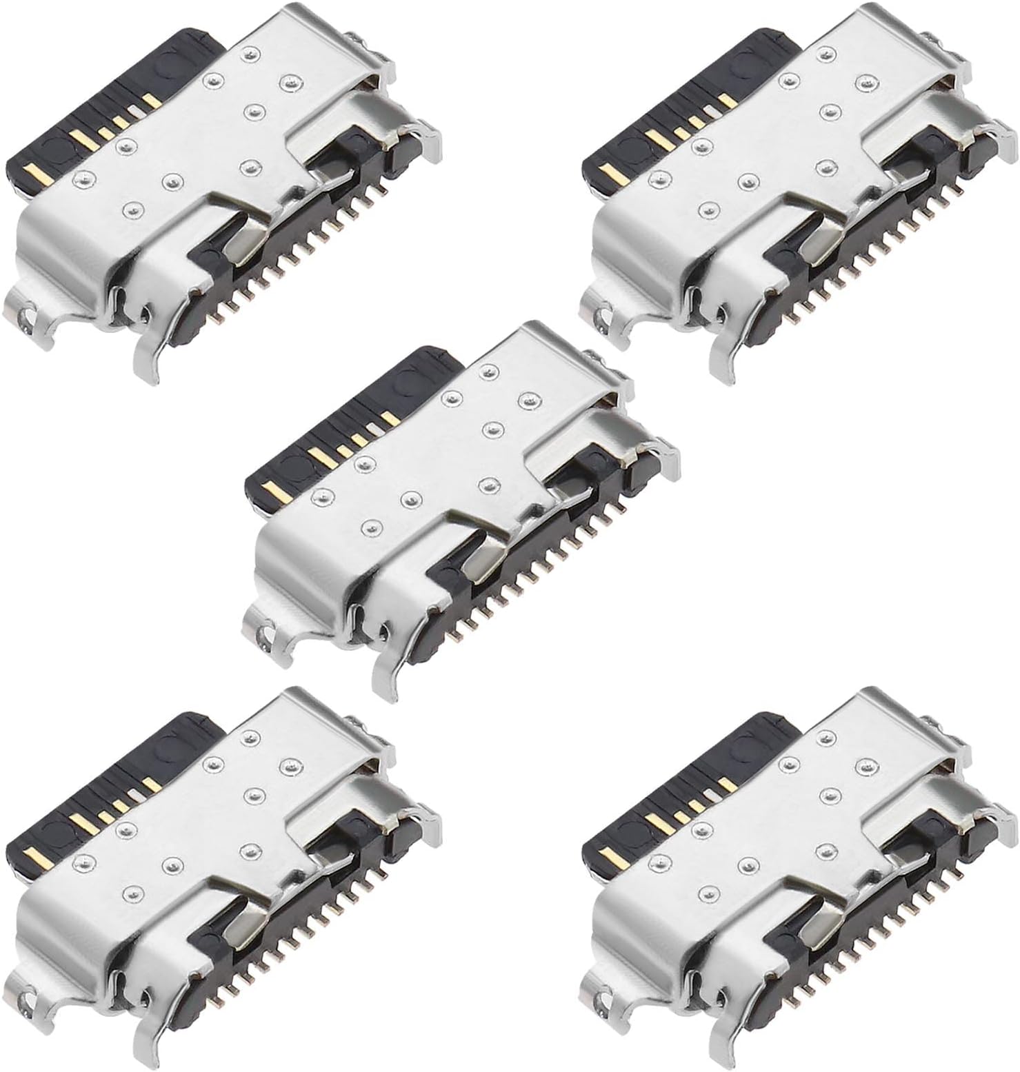 VGOL5PCS Type-C USB Charger Charging Port Compatible with Alcatel 3T 10 8094 8094X Tablet Charging Connector Port Jack Block Replacement Repair Part