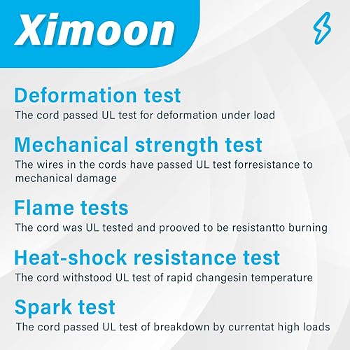 Miniatura 7 de Cable de repuesto para aspiradora Shark Navigator Lift-Away Pro y Shark Rotator Lift-Away, compatible con NV501 NV502 NV341 NV402 NV355 NV356 NV356K