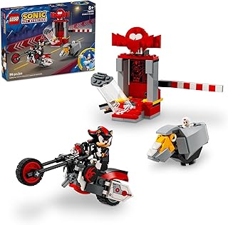レゴ(LEGO) ソニック ザ ヘッジホッグ シャドウ ザ ヘッジホッグ エスケープ 組み立てセット オートバイ玩具 ビデオゲーム キャラクター フィギュア 子供用 ソニック おもちゃ ゲーマー向けギフト 対象年齢8歳 プラス 76995