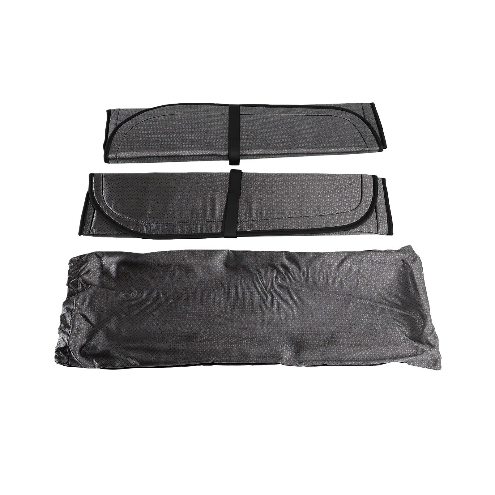 KIMISS Verdunkelung für Hecktürfenster Sonnenschutz für Hintere Türfenster, 5,0 Mm Aluminiumfolie PE Schaum Isolierung for Kastenwagen 2007 Bis 2018 Camping Privatsphäre