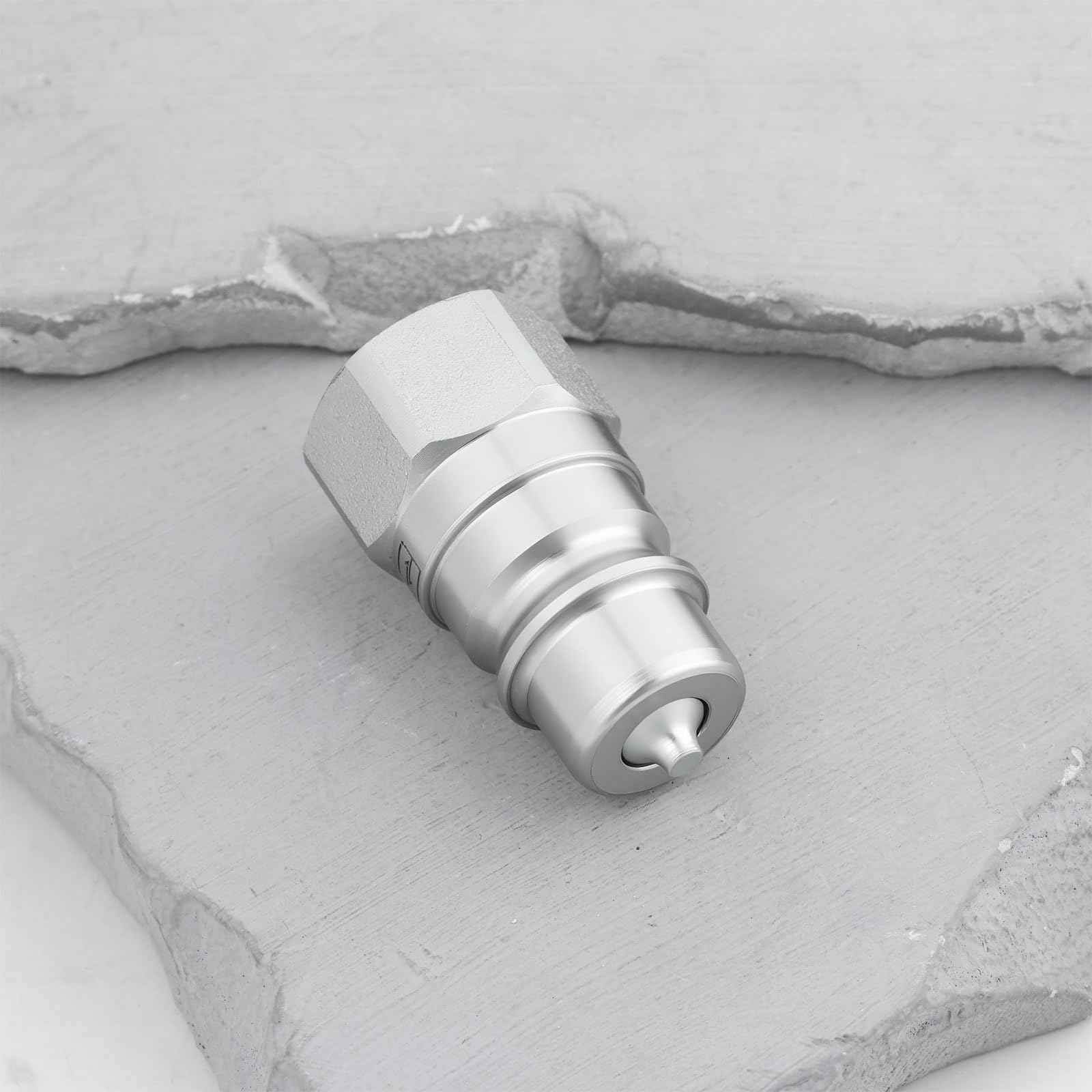 Conector Rápido de Aceite Hidráulico para Tractor (2 Unidades Cabezal Macho AW32184) Compatible con John Deere 1023E 1025R 1026R Y 2025R.