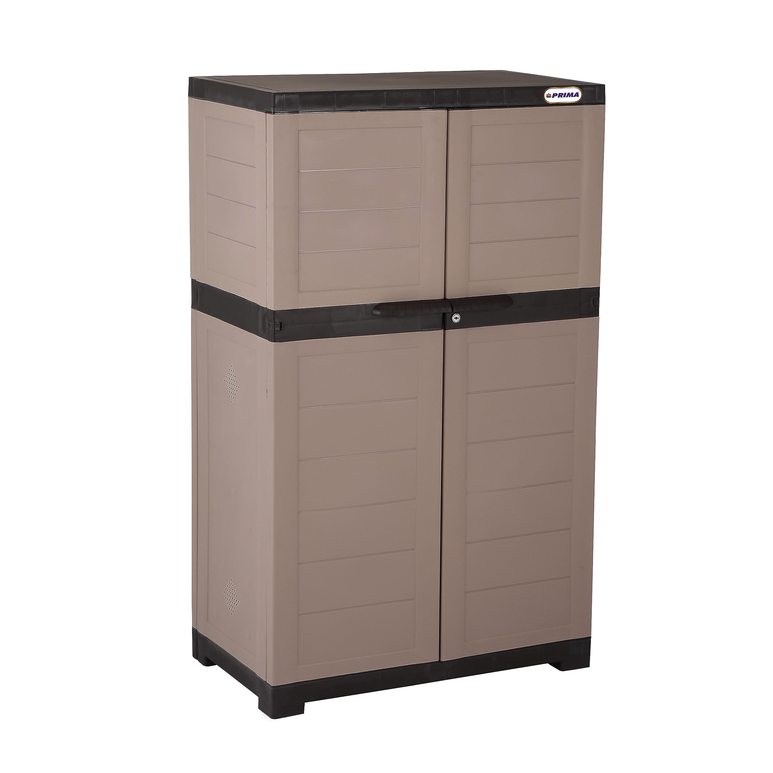 Prima Delta-Deluxe Plastic Shoe Cabinet with Extension for More Storage ...