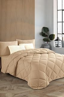 Formeya Bej Soft Silikon Yorgan Çift Kişilik 195 * 215