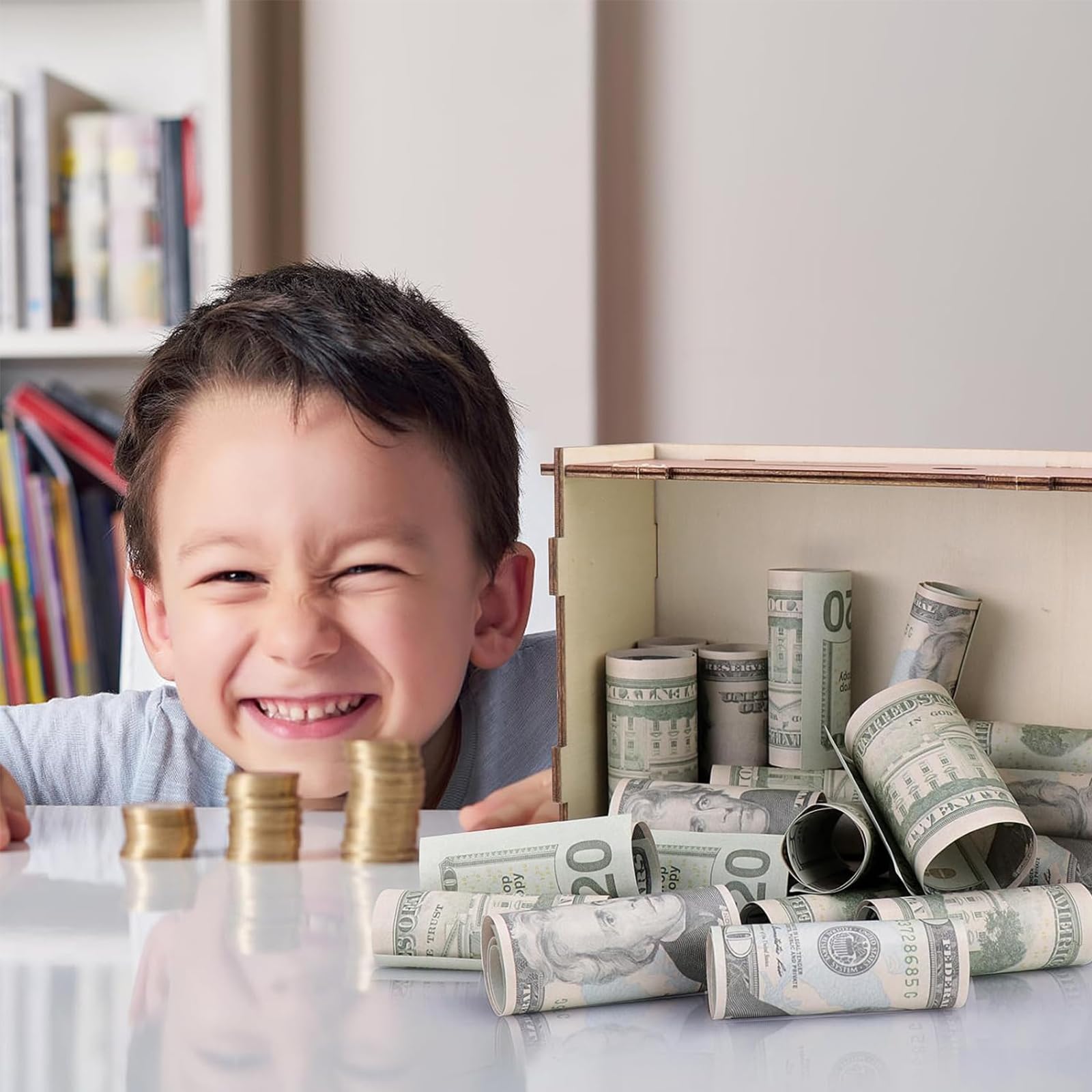 Houten spaarpot, spaarpot met teller, spaarpot voor kinderen met spaardoel en cijfers, spaarpot Houten spaarpot, spaarpot met teller, spaarpot voor kinderen met spaardoel en cijfers, spaarpot