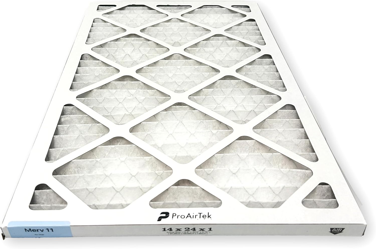 Proairtek AF14241M11SWH Model 14x24x1 Pack of 4 Air Filters, MERV 11; Ideal for Anyone Wanting Clean, Crisp Air in Their Home
