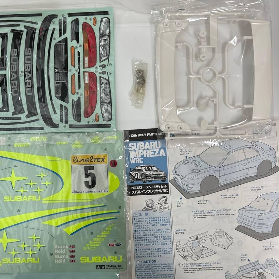Amazon.co.jp: TAMIYA 1/10 IMPREZA WRC タミヤ 電動RCカー